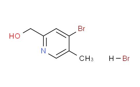 CAS No. 1956369-83-7, 4-Bromo-2-(hydroxymethyl)-5-methylpyridine Hydrobromide