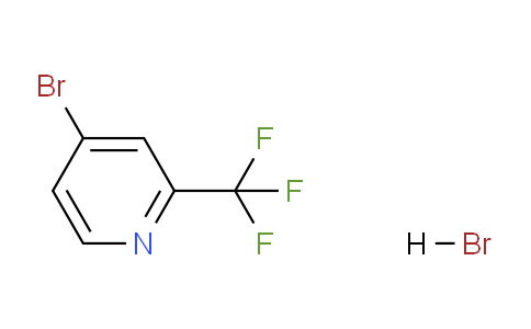 CAS No. 1263378-63-7, 4-Bromo-2-(trifluoromethyl)pyridine hydrobromide