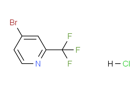 CAS No. 1186195-53-8, 4-Bromo-2-(trifluoromethyl)pyridine hydrochloride