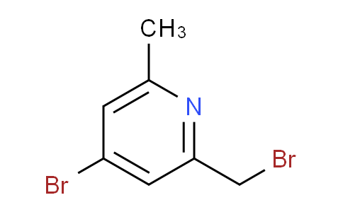 CAS No. 1807024-01-6, 4-Bromo-2-bromomethyl-6-methylpyridine