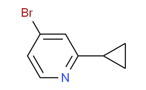 CAS No. 1086381-28-3, 4-Bromo-2-cyclopropylpyridine