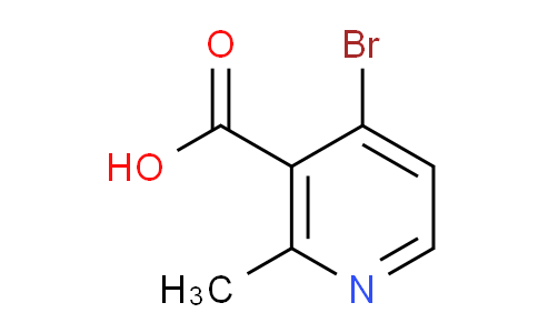 CAS No. 1060805-98-2, 4-Bromo-2-methylnicotinic acid