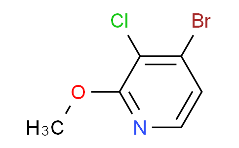 CAS No. 1227502-27-3, 4-Bromo-3-chloro-2-methoxypyridine