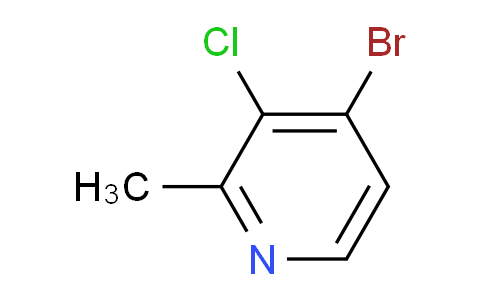 CAS No. 1188140-52-4, 4-Bromo-3-chloro-2-methylpyridine
