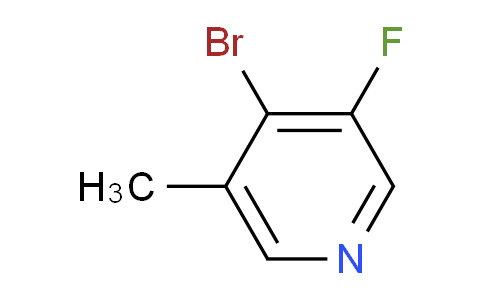 CAS No. 1211533-99-1, 4-Bromo-3-fluoro-5-methylpyridine