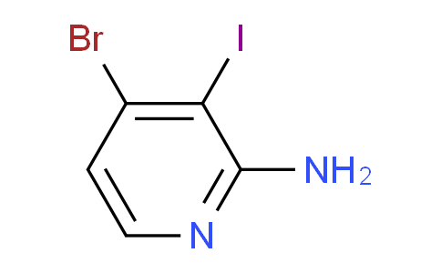 CAS No. 1805270-41-0, 4-Bromo-3-iodopyridin-2-amine