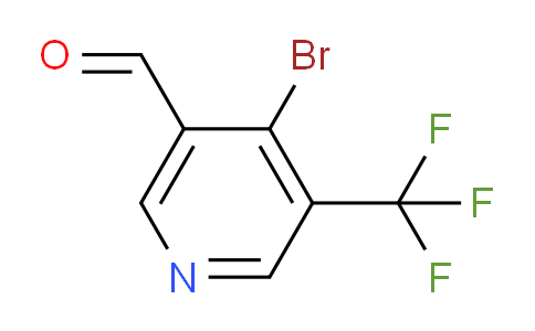CAS No. 1256836-83-5, 4-bromo-5-(trifluoromethyl)nicotinaldehyde