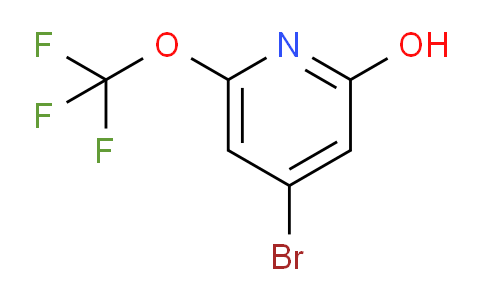 CAS No. 1361838-01-8, 4-Bromo-6-(trifluoromethoxy)pyridin-2-ol