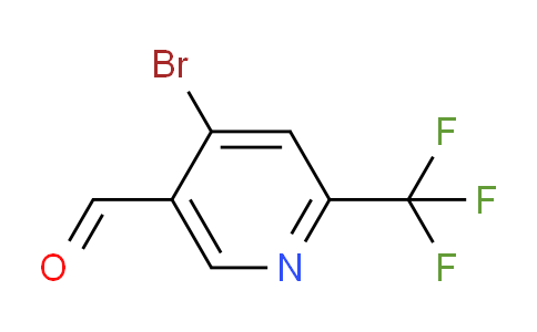 CAS No. 1060810-63-0, 4-Bromo-6-(trifluoromethyl)nicotinaldehyde