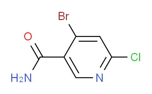 CAS No. 1807123-31-4, 4-Bromo-6-chloronicotinamide