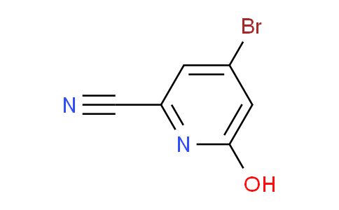 CAS No. 1805526-27-5, 4-Bromo-6-hydroxypicolinonitrile