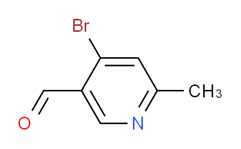 CAS No. 1060805-91-5, 4-Bromo-6-methylnicotinaldehyde