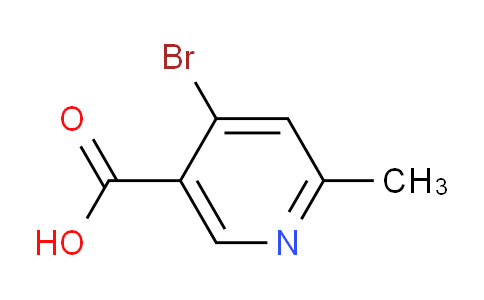 CAS No. 1060805-96-0, 4-Bromo-6-methylnicotinic acid
