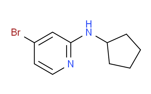 CAS No. 1209458-99-0, 4-Bromo-N-cyclopentylpyridin-2-amine