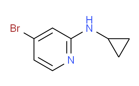 CAS No. 1209458-84-3, 4-Bromo-N-cyclopropylpyridin-2-amine