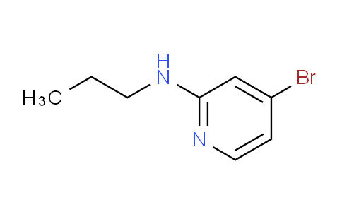CAS No. 1280786-74-4, 4-Bromo-N-propylpyridin-2-amine