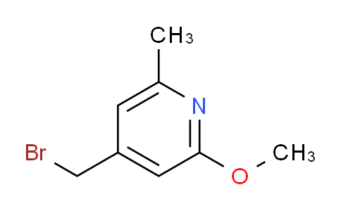 CAS No. 1227577-71-0, 4-Bromomethyl-2-methoxy-6-methylpyridine