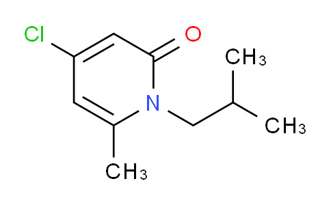 CAS No. 1447961-58-1, 4-Chloro-1-isobutyl-6-methylpyridin-2(1H)-one