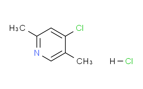 CAS No. 42045-92-1, 4-Chloro-2,5-dimethylpyridine hydrochloride