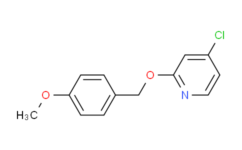 CAS No. 1346707-14-9, 4-Chloro-2-((4-methoxybenzyl)oxy)pyridine