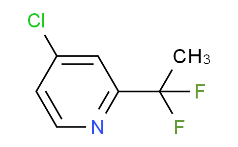 CAS No. 1644386-39-9, 4-Chloro-2-(1,1-difluoroethyl)pyridine
