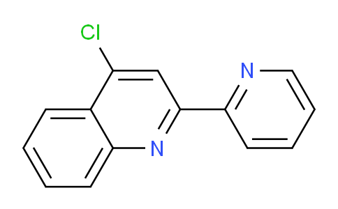 CAS No. 954225-55-9, 4-Chloro-2-(pyridin-2-yl)quinoline