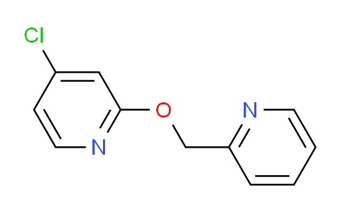 CAS No. 1346707-77-4, 4-Chloro-2-(pyridin-2-ylmethoxy)pyridine