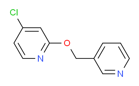CAS No. 1346707-79-6, 4-Chloro-2-(pyridin-3-ylmethoxy)pyridine
