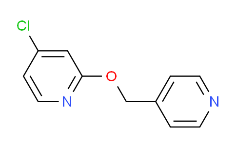 CAS No. 1346707-81-0, 4-Chloro-2-(pyridin-4-ylmethoxy)pyridine