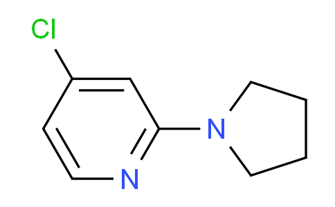 CAS No. 1209459-01-7, 4-Chloro-2-(pyrrolidin-1-yl)pyridine