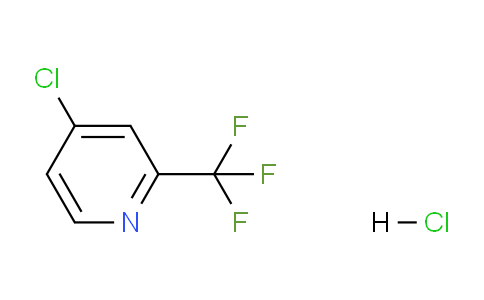 CAS No. 1255710-75-8, 4-Chloro-2-(trifluoromethyl)pyridine hydrochloride