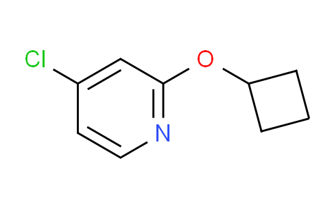 CAS No. 1346706-99-7, 4-Chloro-2-cyclobutoxypyridine