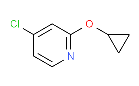 CAS No. 1243403-94-2, 4-Chloro-2-cyclopropoxypyridine