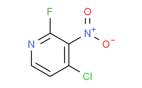 CAS No. 1261806-51-2, 4-Chloro-2-fluoro-3-nitropyridine