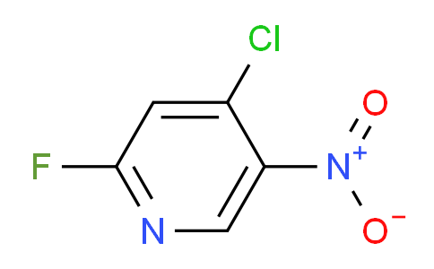 CAS No. 1805043-12-2, 4-Chloro-2-fluoro-5-nitropyridine