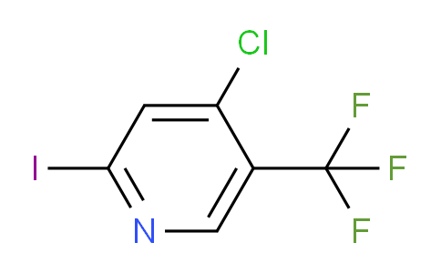 CAS No. 1227578-17-7, 4-Chloro-2-iodo-5-(trifluoromethyl)pyridine