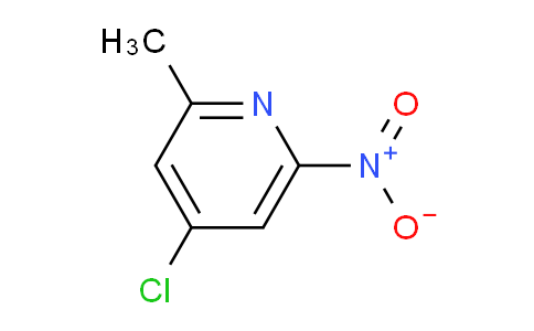 CAS No. 1805466-97-0, 4-Chloro-2-methyl-6-nitropyridine
