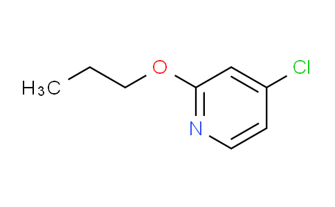 CAS No. 1356087-59-6, 4-Chloro-2-propoxypyridine