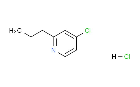 CAS No. 98420-92-9, 4-Chloro-2-propylpyridine hydrochloride