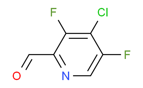 CAS No. 1350648-44-0, 4-Chloro-3,5-difluoropicolinaldehyde