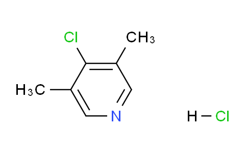 CAS No. 19524-10-8, 4-Chloro-3,5-dimethylpyridine hydrochloride