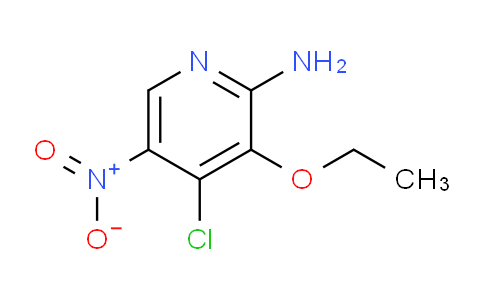 CAS No. 1956321-93-9, 4-Chloro-3-ethoxy-5-nitropyridin-2-amine