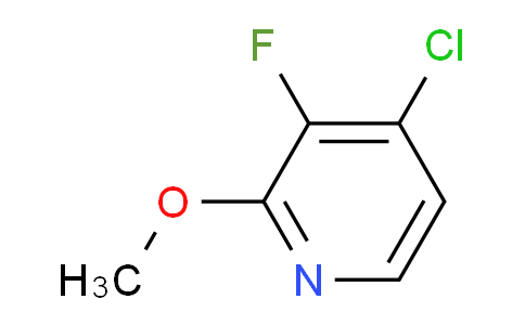 CAS No. 1227572-96-4, 4-Chloro-3-fluoro-2-methoxypyridine