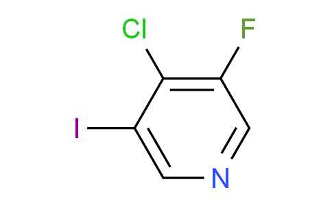 CAS No. 1211581-02-0, 4-Chloro-3-fluoro-5-iodopyridine