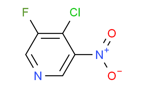 CAS No. 1649999-50-7, 4-Chloro-3-fluoro-5-nitropyridine