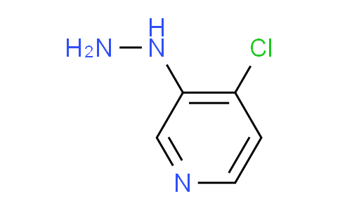 CAS No. 478361-36-3, 4-Chloro-3-hydrazinylpyridine