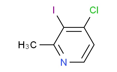 CAS No. 1227515-08-3, 4-Chloro-3-iodo-2-methylpyridine