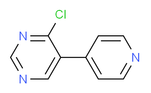 CAS No. 1598739-19-5, 4-Chloro-5-(pyridin-4-yl)pyrimidine