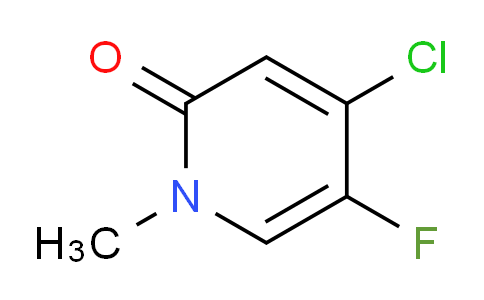 CAS No. 1823887-04-2, 4-Chloro-5-fluoro-1-methylpyridin-2(1H)-one