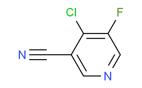 CAS No. 1009334-65-9, 4-Chloro-5-fluoronicotinonitrile